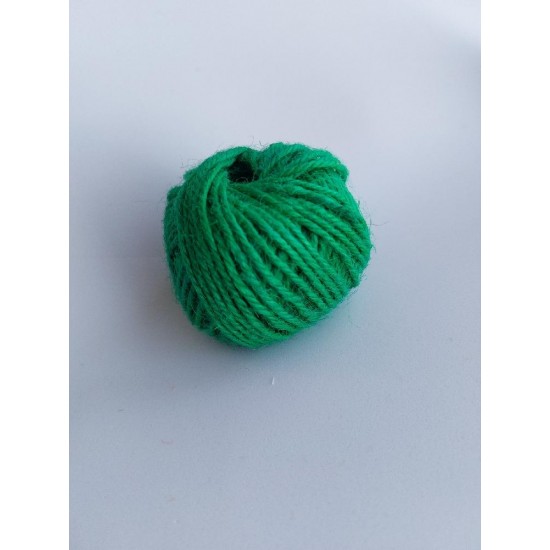 Шпагат джутовый 2мм*30ярдов (зеленый)